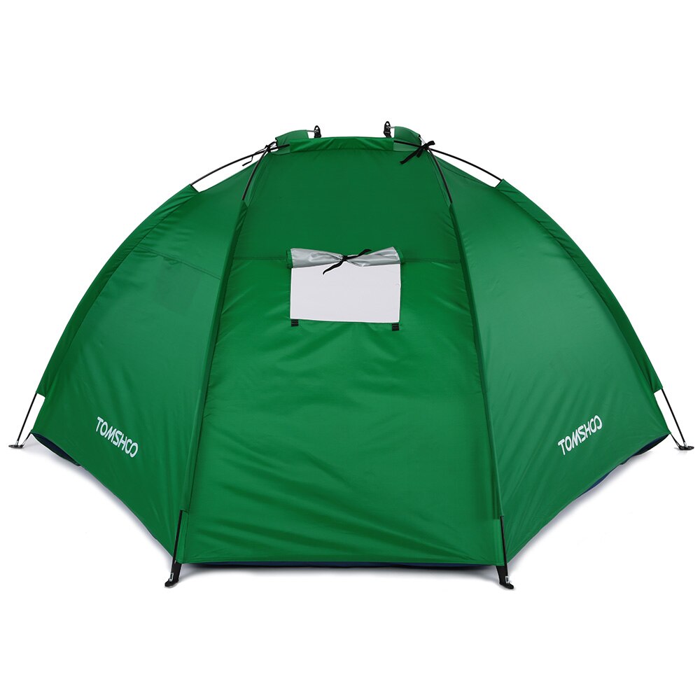Cheap Goat Tents TOMSHOO 2 Persons Outdoor Beach Tent Shelter Sports Camping Tent UV Protecting Summer Tent for Fishing Picnic Beach Park Tents 